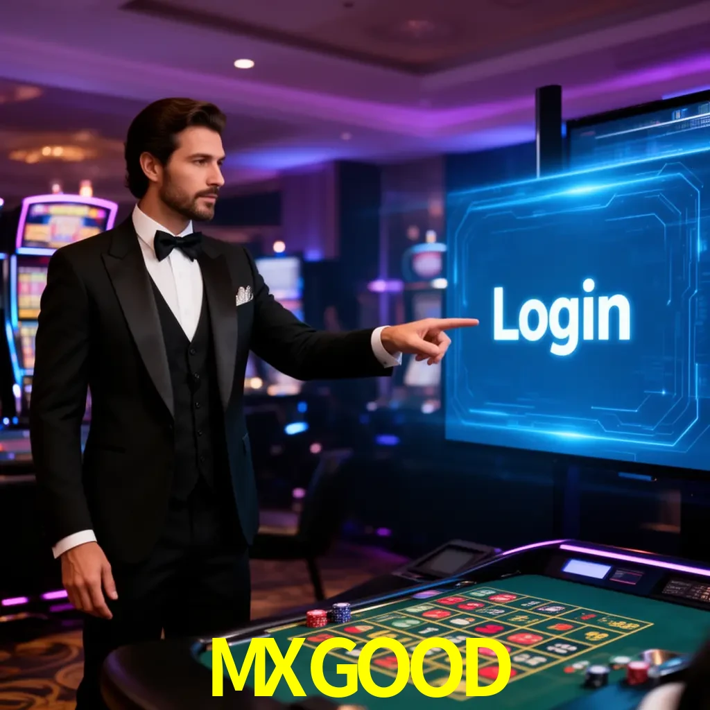 MXGOOD Login - OTP, cuenta y soporte Pantalla MXGOOD Login con OTP, contraseña, cuenta segura y soporte móvil